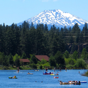 Floating the Deschutes River