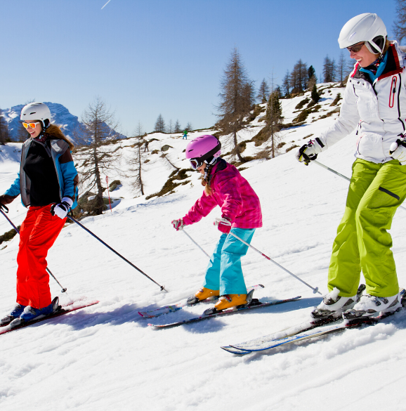 skiing in bend