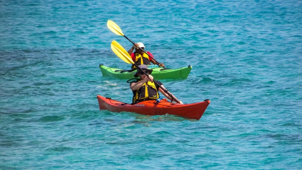 Guys weekend vacation package kayaking